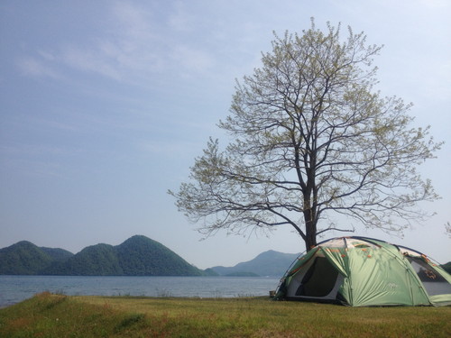 洞爺湖　キャンプ　キャンプ場　曙公園