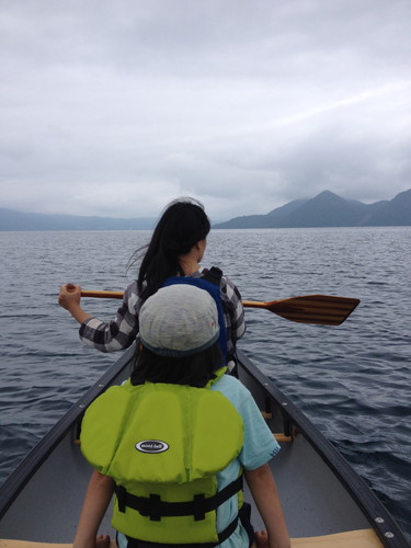 洞爺湖　洞爺湖町　洞爺村　裏洞爺　カナディアンカヌー