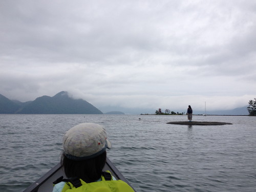 洞爺湖　洞爺湖町　洞爺村　裏洞爺　カヌー　亀岩