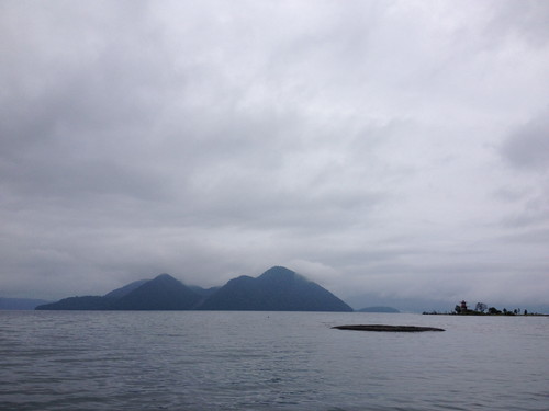 洞爺湖　洞爺湖町　洞爺村　裏洞爺　カヌー　亀岩