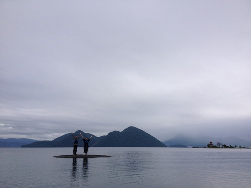 洞爺湖　洞爺湖町　洞爺村　裏洞爺　カヌー　亀岩