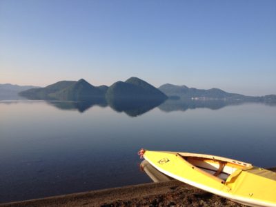 北海道・洞爺湖で遊ぶ　～なぜカヌー？それはそこに湖があるから～